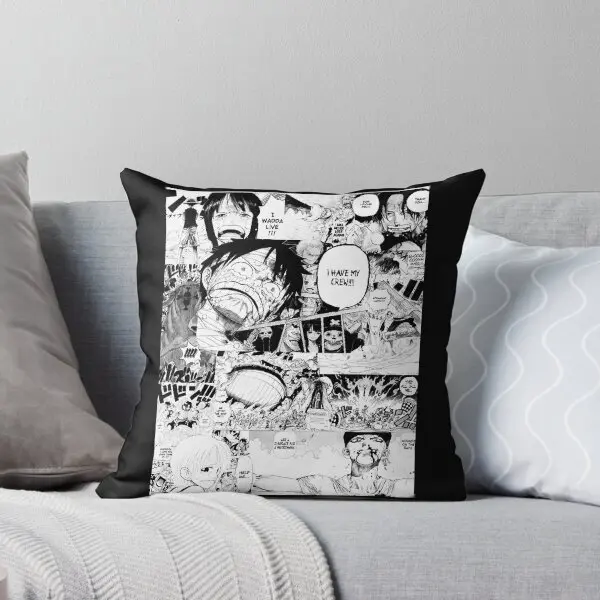 luffy throw pillow [manga edition]