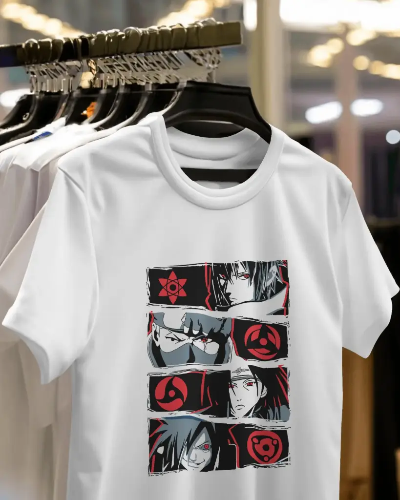 Uchiha T-shirt [Mangekyou Sharingan]