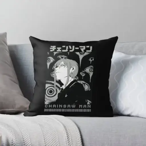 makima throw pillow [chainsaw man]