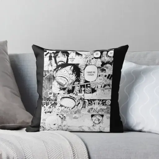 luffy throw pillow [manga edition]