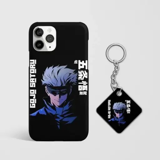 gojo iphone case with keychain 